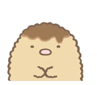 😰 carino, personaggio, kawaii whatsapp sticker