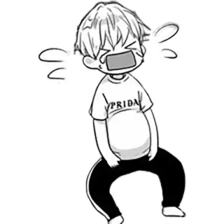 😭 PRIDA telegram sticker