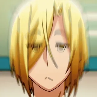 🫥 Yuri Plisetsky Yuri on Ice telegram sticker