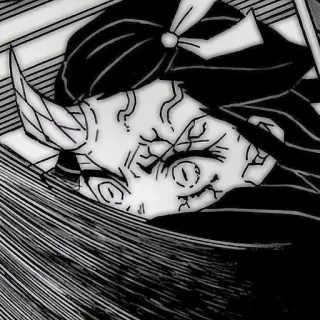 🌿 Nezuko Kamado Demon Slayer Anime, Dämon, Mädchen, Monster, Nezuko, Demon Slayer whatsapp sticker