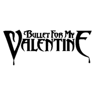 🤘 BULLET FOR MY VALENTINE Banda, Logo, Metal, Música, Dia dos Namorados telegram sticker