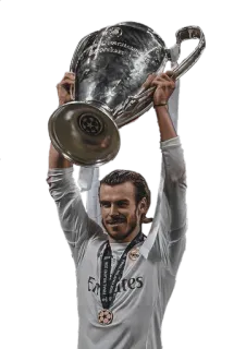 🏴󠁧󠁢󠁷󠁬󠁳󠁿 Gareth Bale bóng đá, bóng bầu dục, vận động viên, nhà vô địch, cúp, thể thao telegram sticker