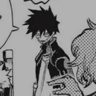 ⚡️ Dabi My Hero Academia 애니메이션, 만화, 다비, 나의 히어로 아카데미아, 빌런 telegram sticker