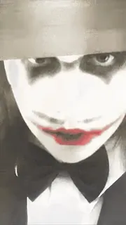 💃 Joker 조커, DC 코믹스, 악당, 광대, 캐릭터, 메이크업 whatsapp sticker