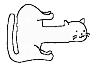 😝 Katze, Stinkefinger, unhöflich, beleidigend, lustig, Aufkleber, weiße Katze whatsapp sticker