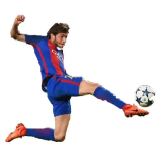 💪 soccer, football, athlete, sport, ball, kick, player telegram sticker