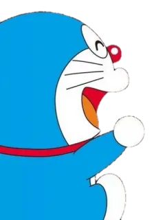 ✋ Doraemon Doraemon, Anime, Desenho animado, Gato, Robô, Animado whatsapp sticker