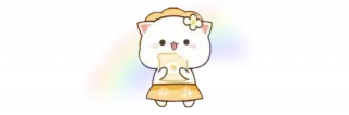 💞 แมว, น่ารัก, รุ้ง, คาวาอิ, การ์ตูน, สติกเกอร์ telegram sticker