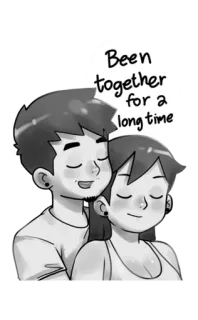 ❤️ Been together for a long time coppia, romantico, amore, relazione, insieme, cartone animato, emozionale, dolce telegram sticker