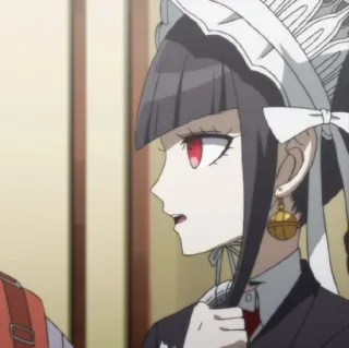 🃏 Celestia Ludenberg Danganronpa Anime, Celestia Ludenberg, Danganronpa, Gótico, Lolita telegram sticker