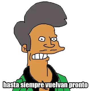 👋 hasta siempre vuelvan pronto adieu, dessin animé, salutation, espagnol, mème telegram sticker