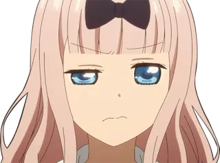 🤨 Chika Fujiwara Kaguya-sama: Love Is War anime, süß, Mädchen, lustig, chika, fujiwara telegram sticker