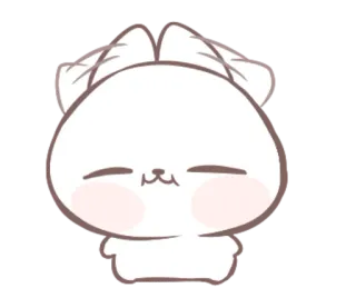 ☺️ gato, fofo, adesivo, animal telegram sticker