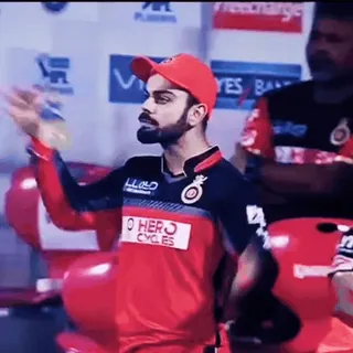 🤷‍♂ Virat Kohli Kricket, Sport, Athlet, Indische Cricket-Nationalmannschaft, Royal Challengers Bangalore, Cricketspieler telegram sticker