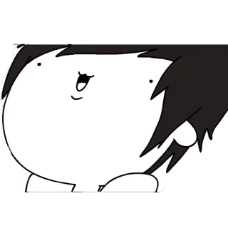 😹 Desenho animado, Personagem, Engraçado, Bolha, Caprichoso, Fofo, Desenho telegram sticker