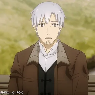 🤦 Ginko Mushishi whatsapp sticker
