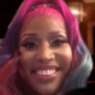 🥀 Nicki Minaj Nicki Minaj, cantora, rapper, celebridade, músico telegram sticker
