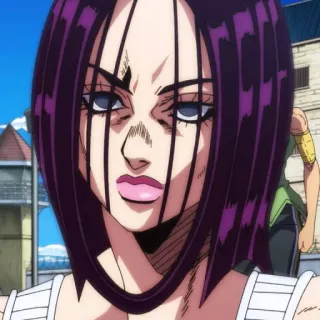 🌊 anime, manga, cartoon, portrait, woman telegram sticker