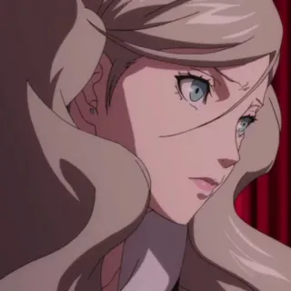 🍧 Ann Takamaki Persona 5 Ann Takamaki, Persona 5, anime, video game, female character whatsapp sticker