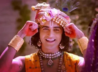 😇 Krishna indian, hinduism, god, deity, spiritual, culture, krishna telegram sticker