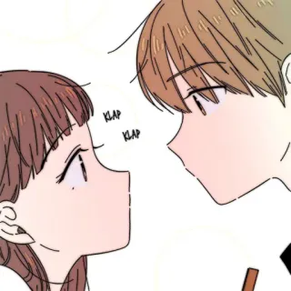 📜 KLAP
KLAP Manga, Anime, Ilustración, Romance, Pareja, Arte telegram sticker