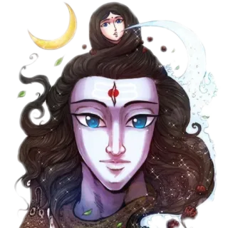 ✨ Shiva Shiva, Hindu God, Hinduism, Religion, Indian mythology telegram sticker