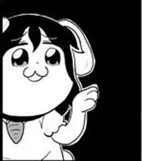 😐 anime, cute, cartoon, rabbit telegram sticker