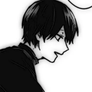 💥 Anime, Mangá, Personagem, Arte, Ilustração, Retrato telegram sticker