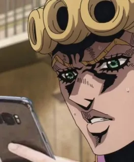 😥 Giorno Giovanna JoJo's Bizarre Adventure Anime, Manga, Jojo, Giorno Giovanna telegram sticker