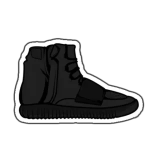 👟 sepatu, sneakers, alas kaki, mode, gaya telegram sticker