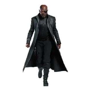 🧐 Nick Fury Nick Fury, Marvel, Agent, Directeur, Super-héros telegram sticker