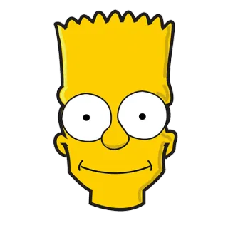 Bart | STICK4SV whatsapp stickers