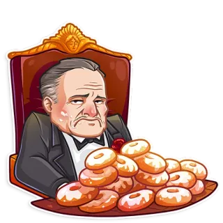 Don Corleone telegram stickers