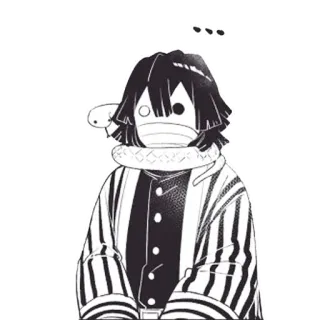 😶 Obanai Iguro Demon Slayer Anime, Chibi, Demon Slayer, Manga, Serpente telegram sticker