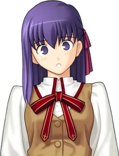 😯 Sakura Matou Fate/stay night Anime, Manga, Sakura Matou, Fate, Fate/Stay Night telegram sticker