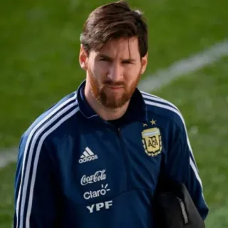 🎲 Lionel Messi ฟุตบอล, ฟุตบอล, อาร์เจนตินา, นักกีฬา, เมสซี่ telegram sticker