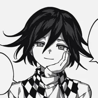 🏁 Kokichi Oma Danganronpa Anime, Manga, Charakter, Junge, Kokichi Oma, Danganronpa, Lächeln whatsapp sticker