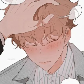 🥵 anime, manga, boy, cute, art, character, illustration whatsapp sticker