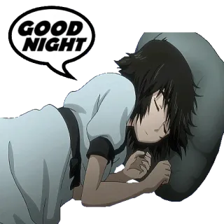 🛌 GOOD NIGHT boa noite, dormindo, hora de dormir, sono, noite telegram sticker