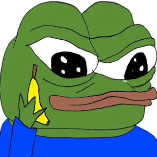 📞 Pepe the Frog meme, frog, cartoon telegram sticker