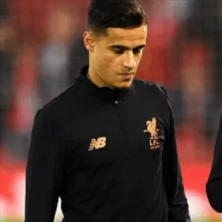 😑 Philippe Coutinho fútbol, jugador, deporte, Coutinho telegram sticker