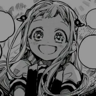 ➰ Nene Yashiro Toilet-bound Hanako-kun Anime, Manga, Nene Yashiro, Toiletten-Hanako-kun, Charakter, Kawaii telegram sticker