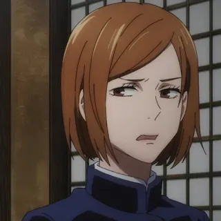 🎭 Nobara Kugisaki Jujutsu Kaisen Anime, Sério, Mangá, Mulher, Garota telegram sticker