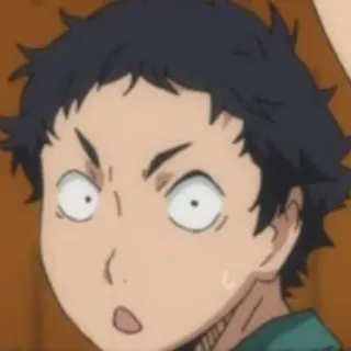 😦 Anime, Desenho animado, Retrato, Expressão facial, Choque, Surpresa telegram sticker