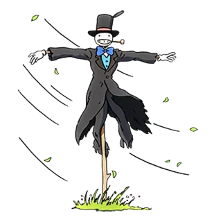 Howl no Ugoku Shiro telegram stickers