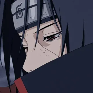 🎼 Itachi Uchiha Naruto итачи, учиха, наруто, аниме, манга, ниндзя telegram sticker