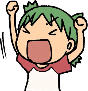 😆 Anime, Desenho animado, Bravo, Gritando, Frustrado telegram sticker