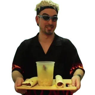 🐭 Guy Fieri comida, chef, Guy Fieri, restaurantes, drive-ins, lugares escondidos telegram sticker
