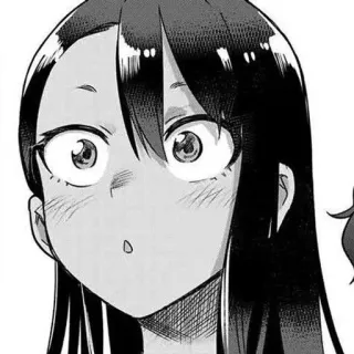 😲 Nagatoro Don't Toy with Me, Miss Nagatoro Anime, Manga, Nagatoro, Karakter, Ekspresi, Terkejut telegram sticker