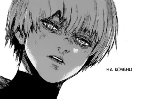 🤡 НА КОЛЕНИ Аниме, Манга, Русский, На колени, Лицо whatsapp sticker
